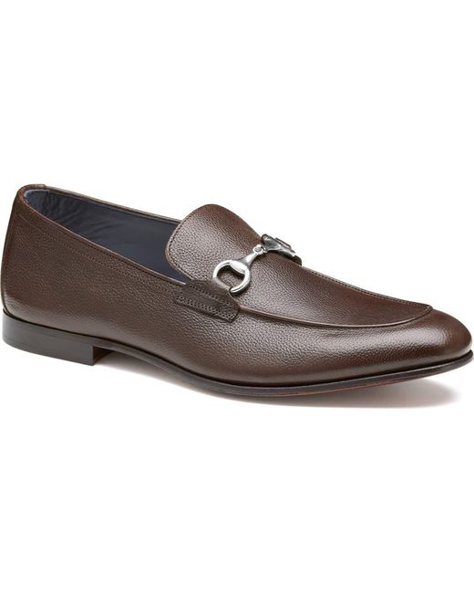 Johnston & Murphy Brown Taylor Bit Loafer for men