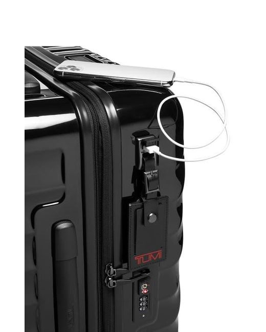 Tumi Black 19 Degree 22-Inch Expandable Spinner Carry-On for men