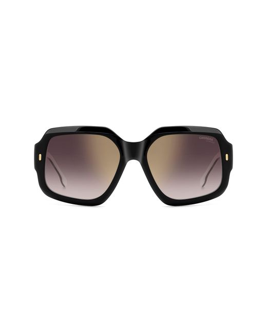 Carrera Multicolor 56Mm Gradient Square Sunglasses