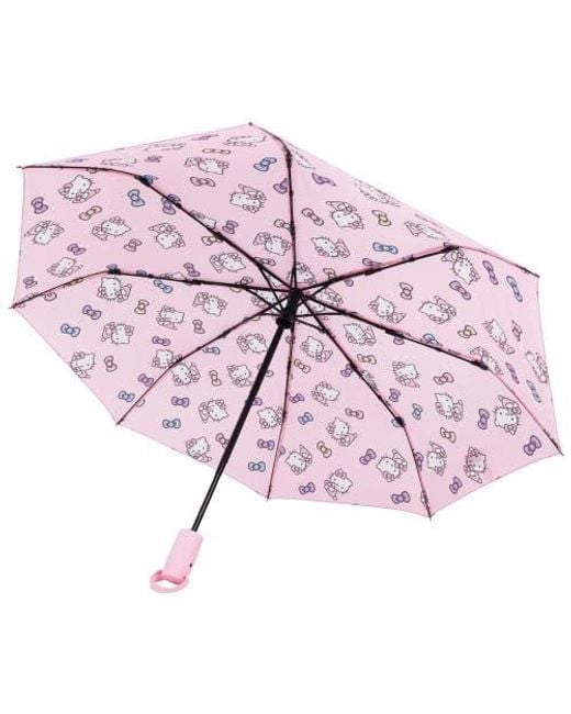 Sanrio,Hello Kitty Pink Gradient Bow Print Umbrella
