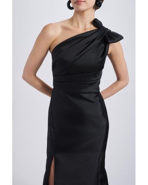 amsale black dress Amsale Sloan 22 / Black main image 1