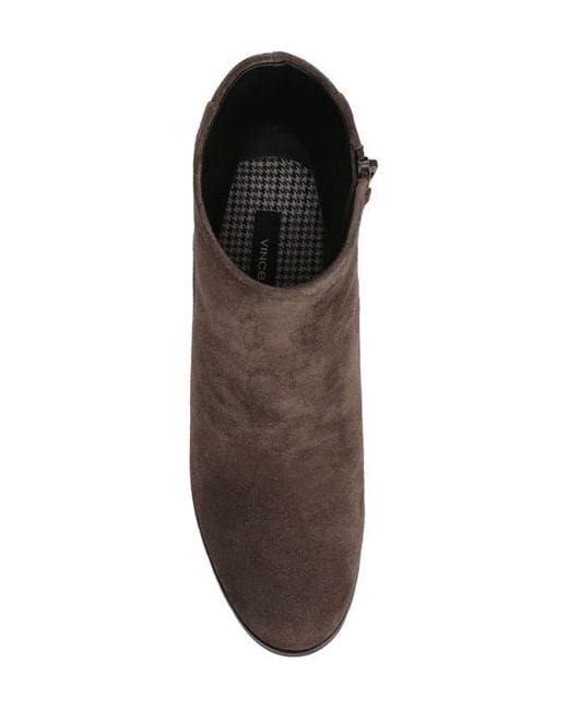 Vince Brown Elora Lugged Plain Toe Bootie