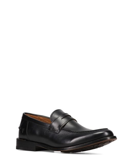 Frye Black Tyler Flex Penny Loafer for men