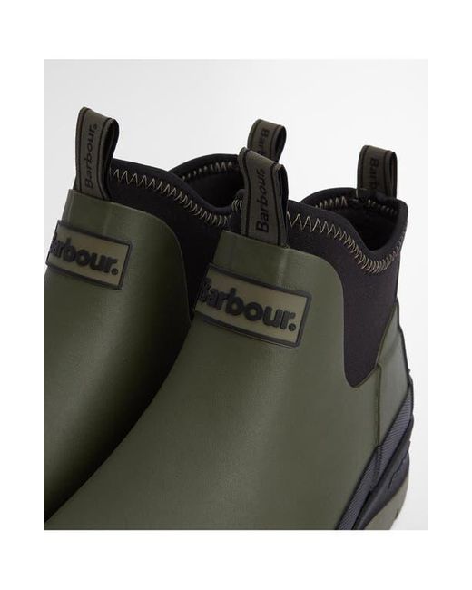 Barbour Black Ridge Wellington Rain Boot for men