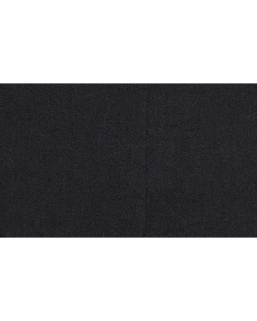Theory Black Linen Blend Shrunken Blazer