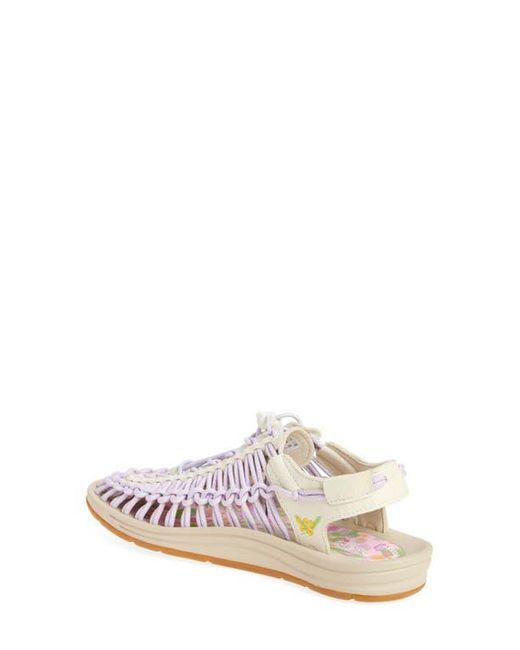 Keen White 'Uneek' Sandal
