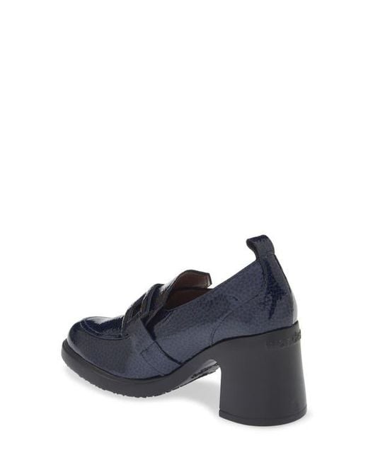 Wonders Blue Loafer Pump