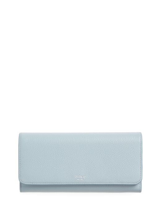 Mulberry Blue Leather Continental Wallet