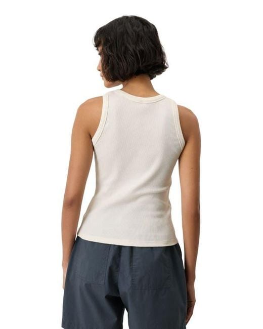 Pact Perfect Rib Layering Tank Made With Organic Cotton in Blue | Lyst