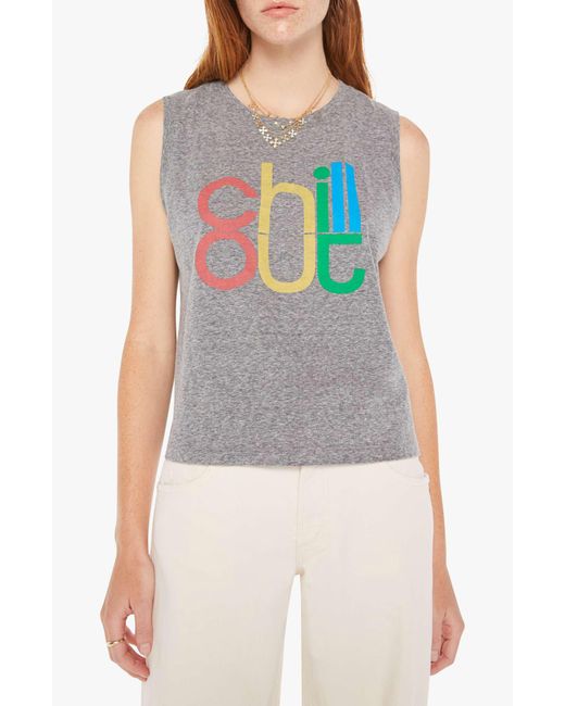 Mother Multicolor The Strong & Silent Type Graphic Tank