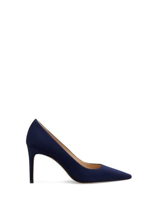 Stuart Weitzman Blue Stuart Power 85 Pump