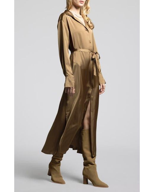 WEEKEND LOS ANGELES Multicolor Yves Long Sleeve Shirtdress