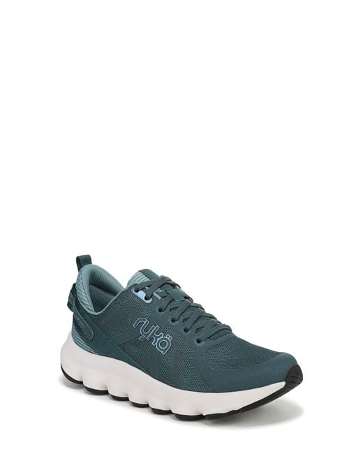 Ryka Blue Podflow Walking Sneaker