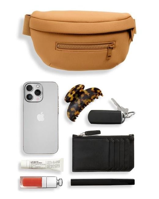 Dagne Dover Brown Ace Belt Bag