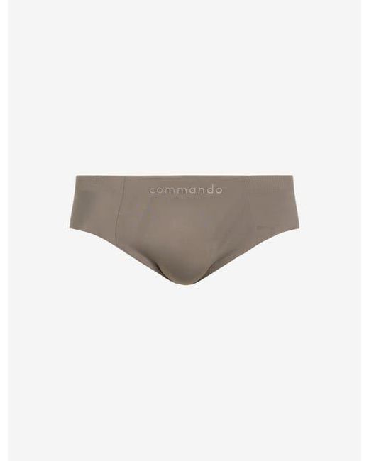 Commando Black Ultimate Bonded Brief for men