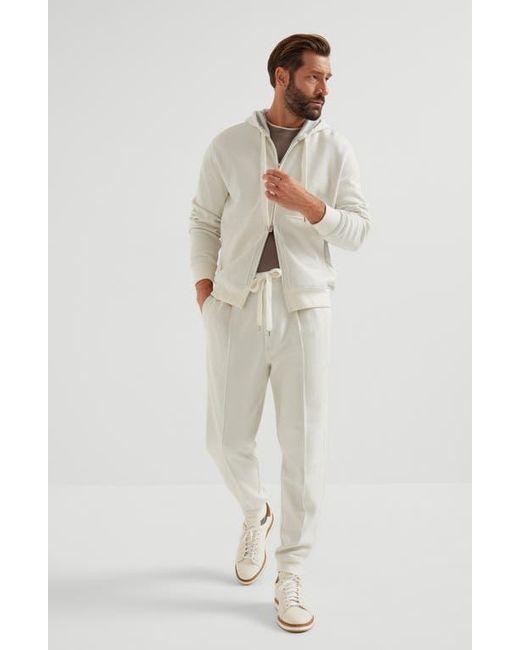 Brunello Cucinelli Gray T-Shirt With Faux-Layering for men