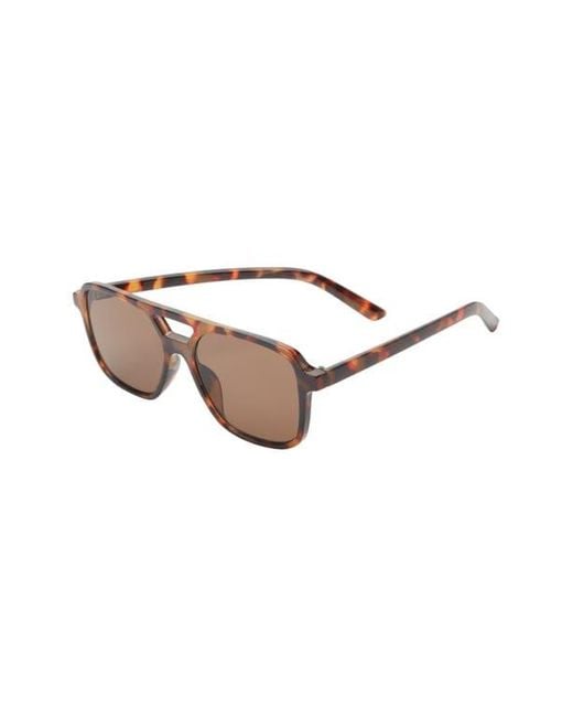 BP. Brown Aviator Sunglasses