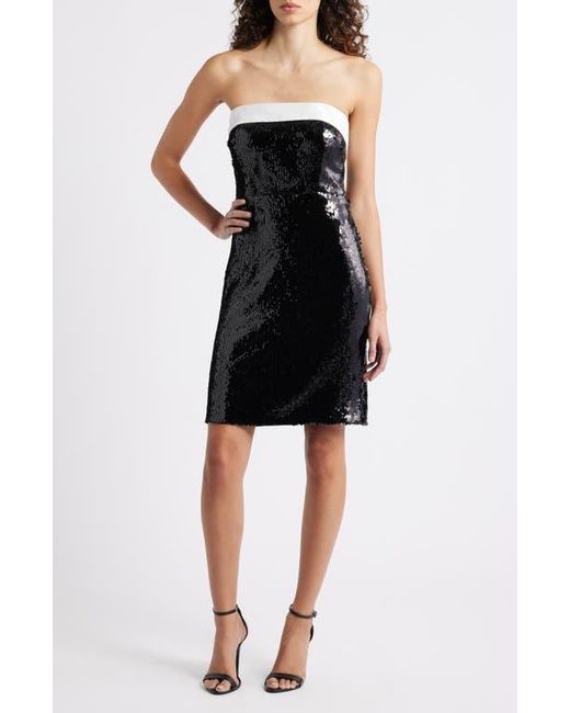 sequin mock neck cocktail dress eliza j Bow Back Strapless in Black New* JJs House Champagne Size:2 Year victorian lilac Cocktail attire Dry clean only.