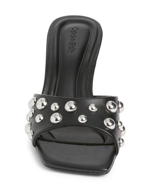 Open Edit Black Charlie Sandal