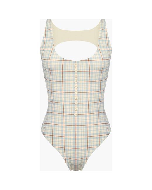 Oddli Natural Button One Piece