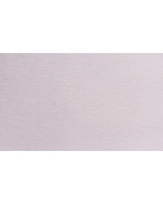 Hanro Purple Kalea Embroidered Trim Cotton Camisole