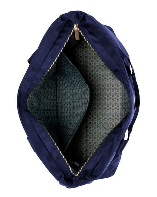 Badgley Mischka Uncomplicated Nylon Weekender Duffel Bag in Blue | Lyst