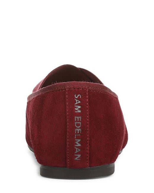 Sam Edelman Red Arya Ballet Flat