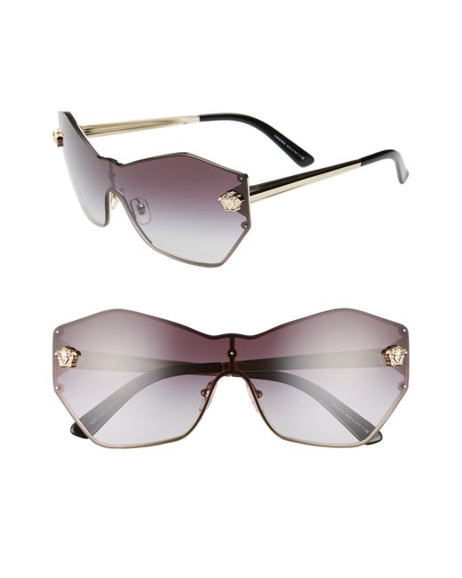 Versace Multicolor Gradient Shield Sunglasses