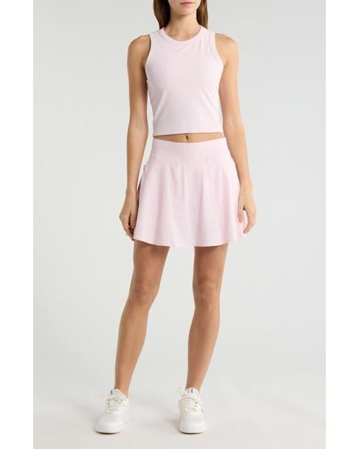 Greyson Pink Phoenix Flare Performance Skort