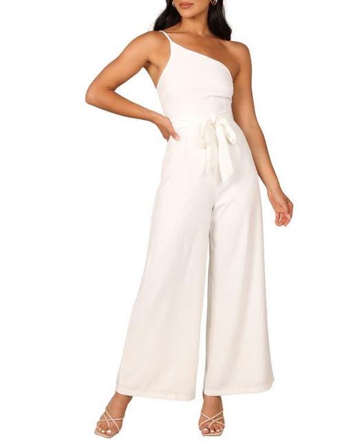 Petal & Pup Natural Leyton Asymmetric Jumpsuit
