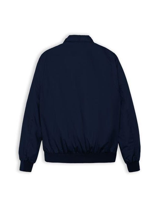 Members Only Blue Classic Iconic Racer Jacket for men