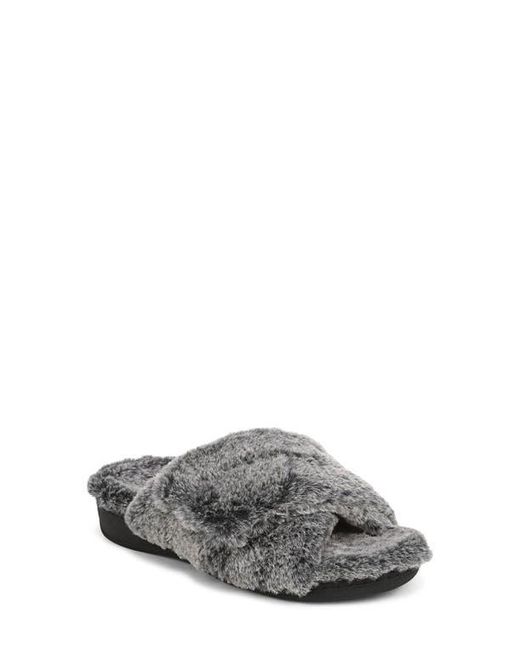 Vionic Gray Relax Ii Slide Slipper