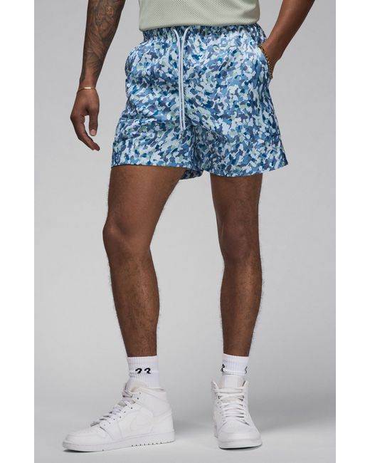 Nike Blue Poolside Twill Shorts for men
