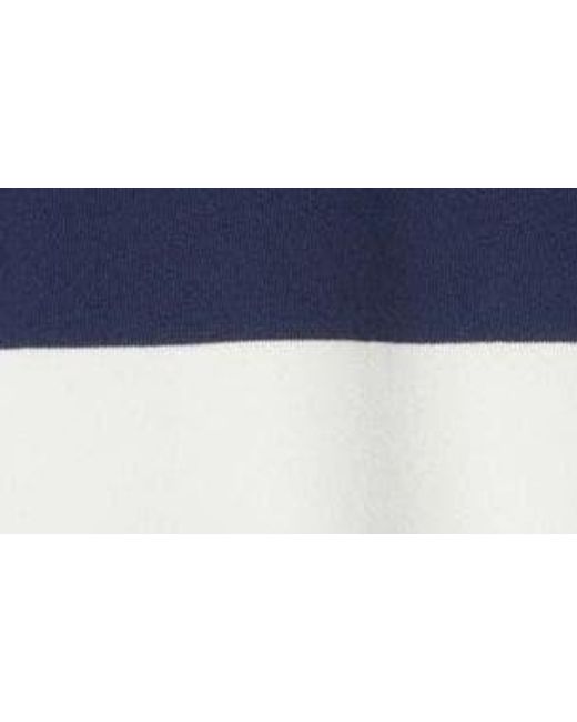 Nike Blue Club Stripe French Terry Sweatshirt for men
