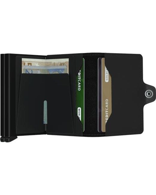 Secrid Black Twinwallet Matte for men