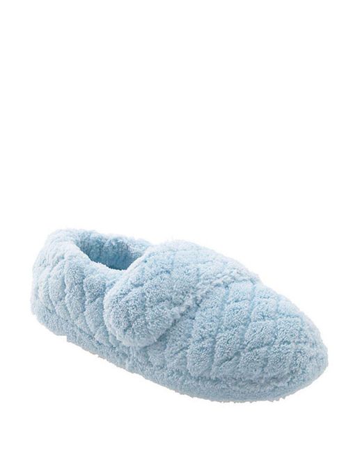 Acorn Blue Spa Wrap Slipper