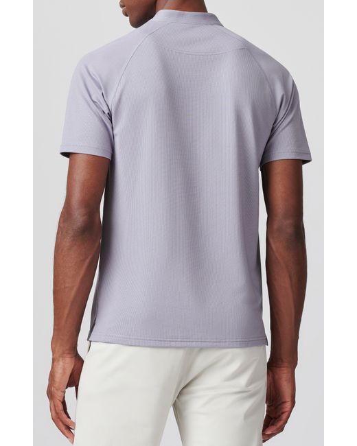 Rhone Multicolor Delta Piqué Performance Henley for men