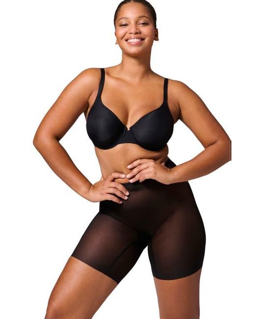 Simone Perele Black Essential Uplifting Mid Rise Shaper Shorts