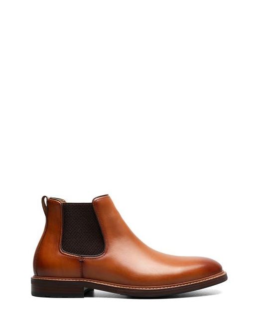 Florsheim Brown Anthem Plain Toe Chelsea Boot for men