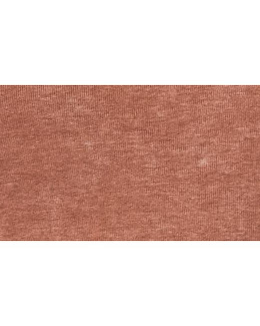 Splendid Brown Faye Crewneck Tee