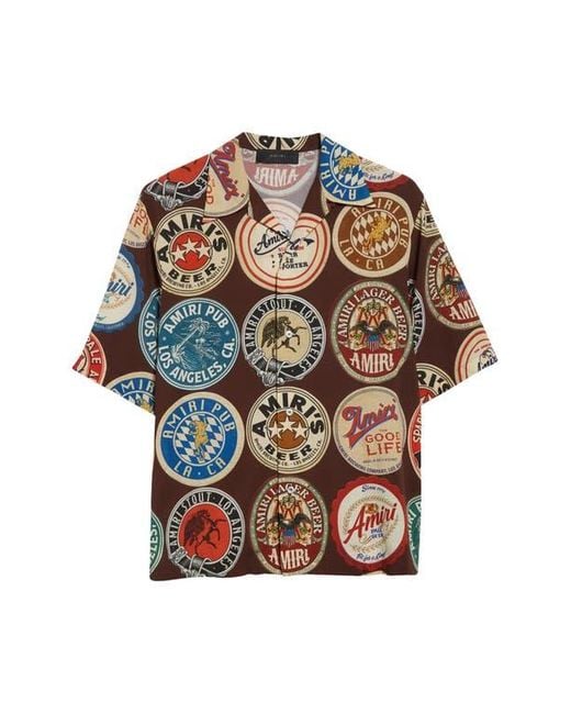 【AMIRI】AMIRI COASTERSセットアップ Amiri Coasters Bowling Shirt | Saks Fifth Avenue