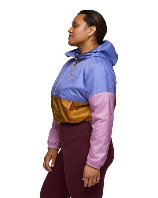 COTOPAXI Purple Teca Crop Jacket