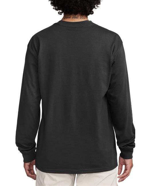 Nike Black Dri-fit Acg Oversize Long Sleeve T-shirt for men