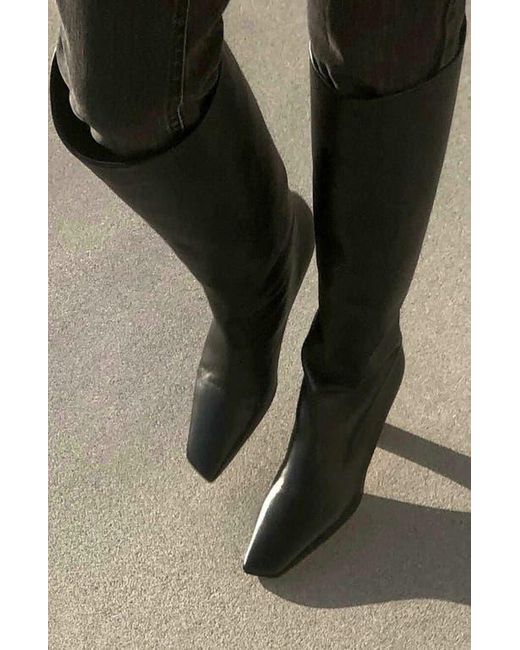Neil J. Rodgers Black Meg Knee Boot