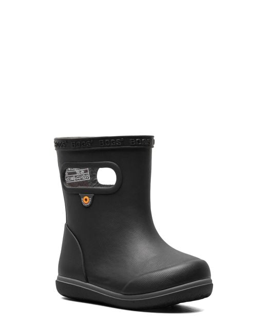 Bogs Black Skipper Ii Waterproof Rain Boot