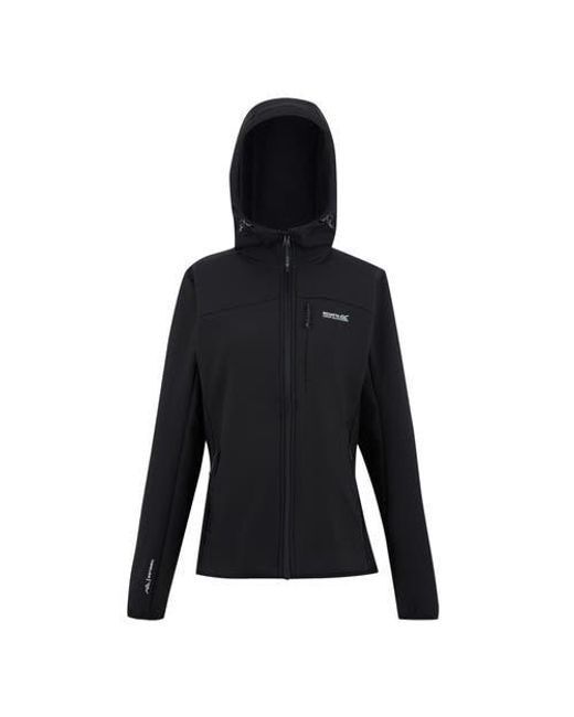 Regatta Black Ossek Soft Shell Jacket