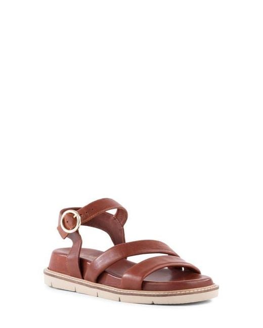 Seychelles Brown Tangelo Platform Wedge Sandal