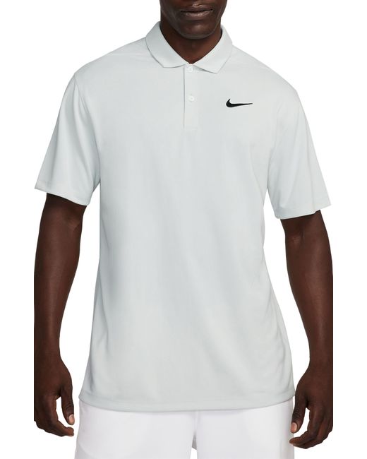 Nike White Dri-fit Victory+ Golf Polo for men