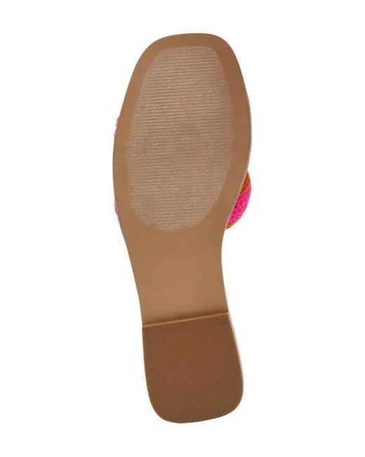 Steve Madden Pink Hazel Slide Sandal