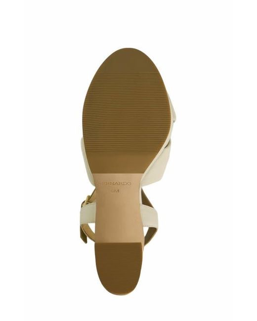Bernardo Metallic Veronika Platform Sandal